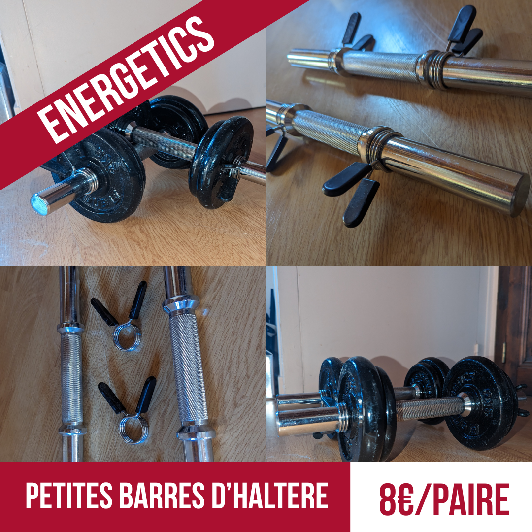 Petites barres d’haltères