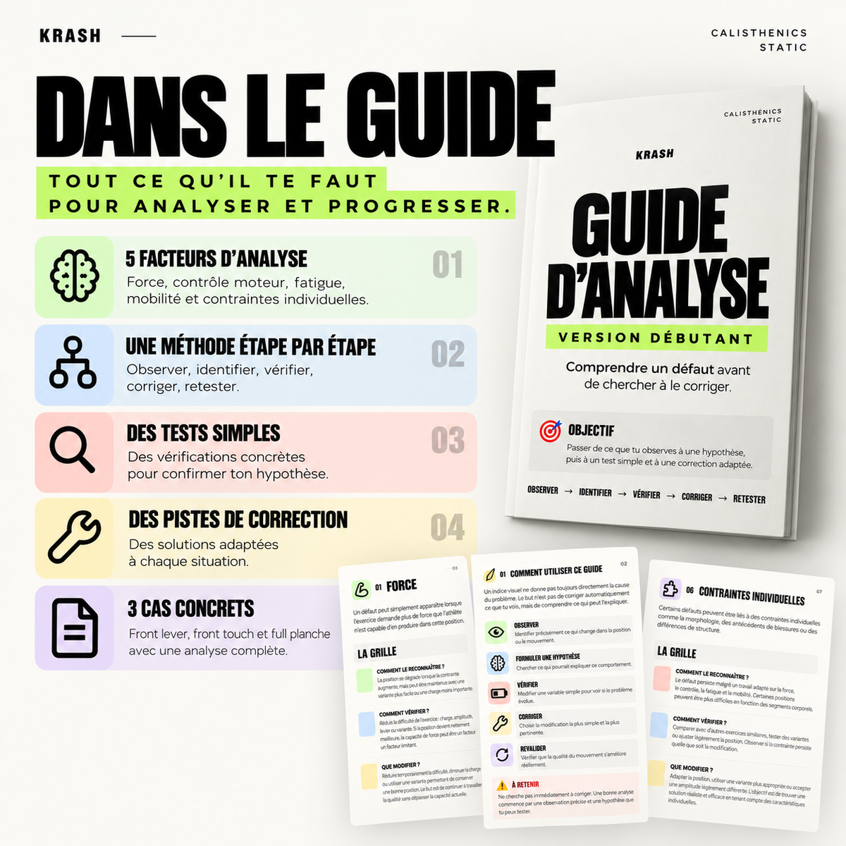 GUIDE D’ANALYSE — VERSION DÉBUTANT